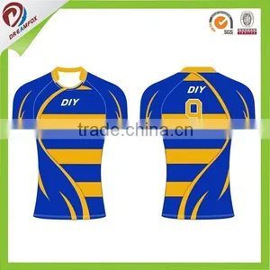 2015 New Design Sublimation Custom Rugby Jersey Wholesale thumbnail-4