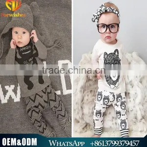 2015 Spring & Autumn Boy Clothes Set Baby Boy Long Sleeve T-shirt + Pants 2pcs Set Children Clothes Outfits thumbnail-1