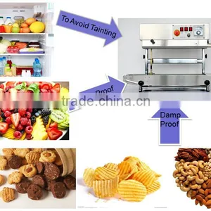 Continuous Band Sealer Machine FRD900S Induction Sealer Horizontal Continuous Bag Sealer thumbnail-6