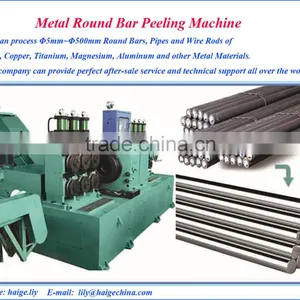 Automatic Steel Round Bar Peeling Machine Yantai Haige WXC80 thumbnail-2
