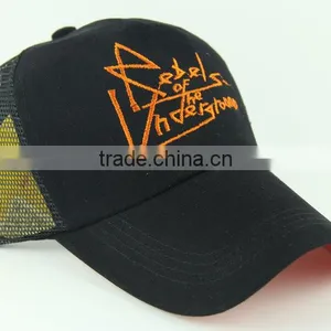 5 Panels Cotton Trucker Caps Embroidery Logo Custom Trucker Cap thumbnail-2