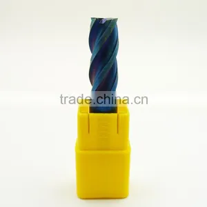 2/4 Flute Carbide Cutter End Mills/Solid Carbide Flat Endmill Tool Coated thumbnail-2