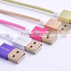 2016 High Selling Micro Usb Braided Cable for Andriod thumbnail-5