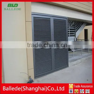 Custom Aluminum Fixed Louver Door thumbnail-5