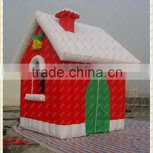 Outdoor Christmas Lawn Decorations Inflatable Christmas House thumbnail-1
