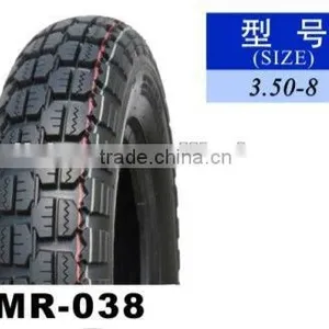 350-8 Tire and Tube for Motorcycle thumbnail-1