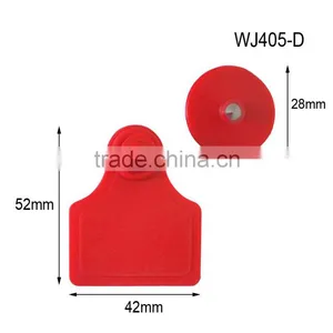 WJ405-DF Insured Style Ear Tag for Blue Pig 52x42mm thumbnail-4