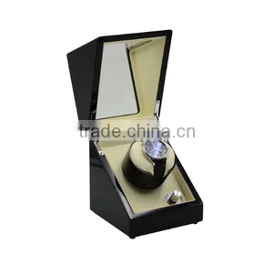 Glossy Wood Automatic Watch Winder Box thumbnail-4
