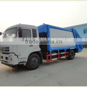 Dongfeng Tianjin 8CBM Waste Compressor Truck thumbnail-1
