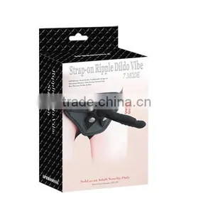 8 Inch Strap on Penis Vibrator Popular Adultproduct for Women thumbnail-2