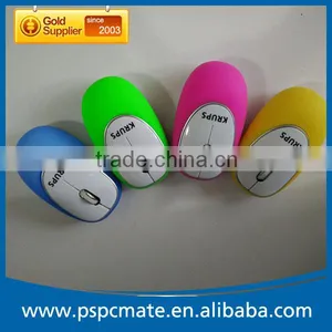 Computer Soft Silicon Anti Stress Wireless Mouse With Usb Mini Receiver thumbnail-4