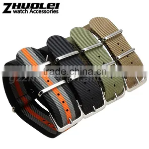 Hotsale Fashion Nato Nylon Watch Strap 18|20|22|24mm thumbnail-1