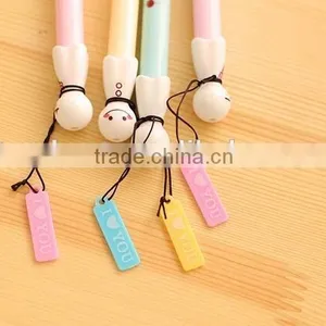 0.38mm Cute Expressions Snowman Gel Pen Ink Marker Pen School Office Supply Escolar Papelaria thumbnail-5