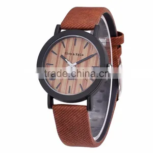 OEM ODM Order Leather Strap Customized Company Logo Fashion Man Wrist Watch Custom thumbnail-2