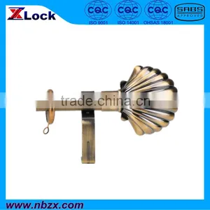 Decorative Iron Round Fan-shaped Curtain Rod Set (8025H5L3) thumbnail-1