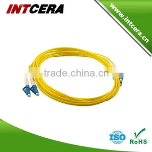 Low Insertion Loss and High Return Loss LC-LC Duplex PVC/LSZH Fiber Optic Patch Cord thumbnail-1