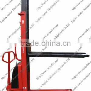 Semi Electric Straddle Stacker thumbnail-1