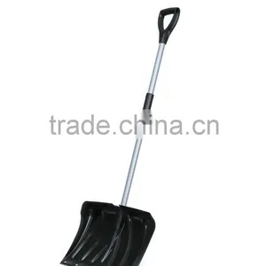 20" Plastic Snow Shovel With Steel Handle And D Grip thumbnail-1