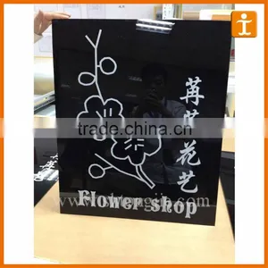 Widely Used Black Base Beautiful Advertising Acrylic Sheet Board thumbnail-1