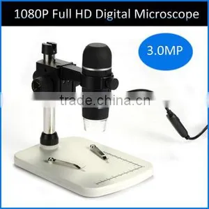 New Developed 200x 3.0MP 1080P HD USB Digital Microscope Accept OEM and ODM thumbnail-1
