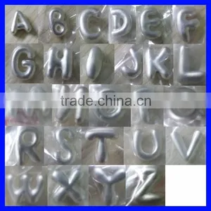 Fashion Jewelry 990 Sterling Silver Designs Silver Fashion Letter p Pendant Jewelry thumbnail-2