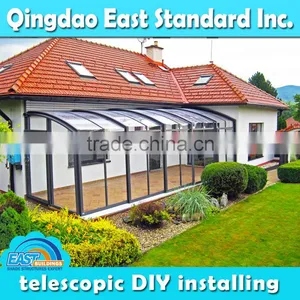 Made in China Polycarbonate Sheet and Aluminum Alloy Green House thumbnail-6