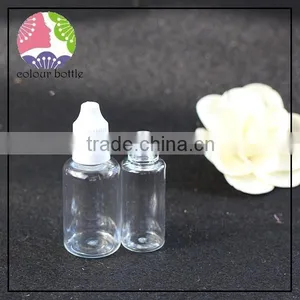 Trade Assurance Wholesale 5ml 10ml 15ml 20ml 30ml 50ml Plastic PET e Liquid e Juice e Vape Oil Dropper Bottle thumbnail-1