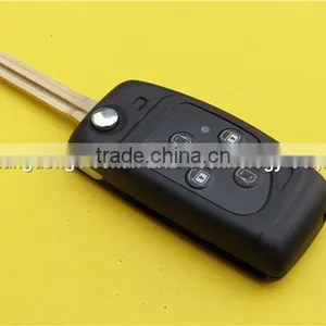 4 Buttons Flip Folding Key Cover Blank Shell Replacement Toyota thumbnail-5