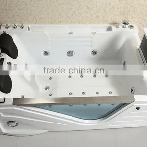 Corner CE White Color Acylic Whirlpool Japanese Hot Tub thumbnail-1