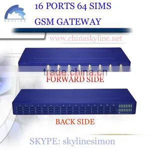Avoid Sim Blockage Voice Gateway Wcdma 16-64 Goip Voip Gateway Service Providers thumbnail-1