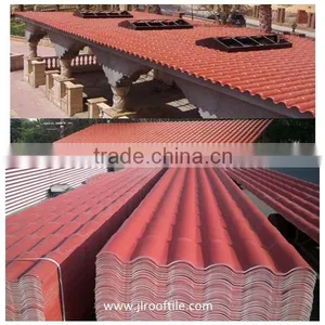 Load Bearing Plastic Colorful Decorative Pvc House Roof Roma Style thumbnail-2