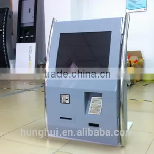 Wall Hanging Electronic Payment Kiosk; Card Reader Kiosk; Interactive Touch Screen Kiosk With Receipt Printer thumbnail-3
