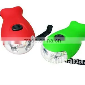 Rechargeable Battery Dynamo Flashlight thumbnail-1