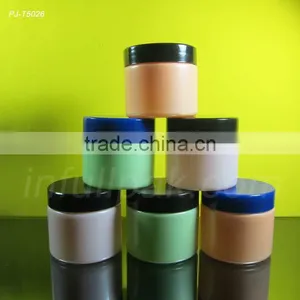 100ml Green Plastic Jar thumbnail-2