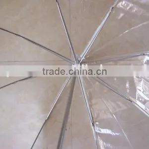 Cheap Best Selling Retail Items Kids Poe Mini Size Transparent Umbrella From China Supplier thumbnail-2