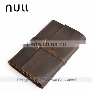Vintage Style Leather Notebook , Diary , Account Book Cover Wallet thumbnail-4
