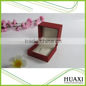 Luxury Set Red Leather Custom Logo Printed Jewelry Boxes Gift Boxes thumbnail-5