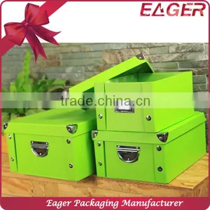 Decorative Storage Boxes With Lid, Custom Size Home Storage Box thumbnail-1