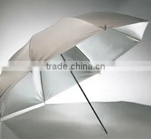 White & Silver Reflect Umbrella(single Layer) thumbnail-1