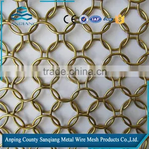Chain Braid Ring Mesh for Building Exterior and Interior Decoration thumbnail-1