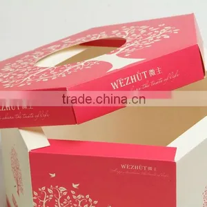 New Product Lovely Custom Durable Hexagon Paper Rigid Box thumbnail-3