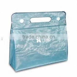 Fashion Clear Promotional Hand Bag With Button thumbnail-1