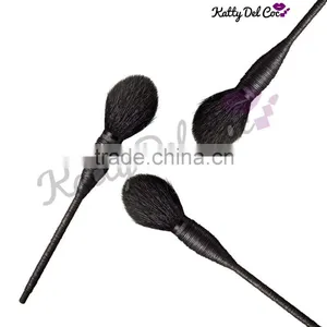 Hottest Rattan Goat Hair Makeup Brushes New Style thumbnail-2