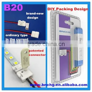 Patented Push Connector for Flexible LED Strip 5050/3258 10mm thumbnail-1