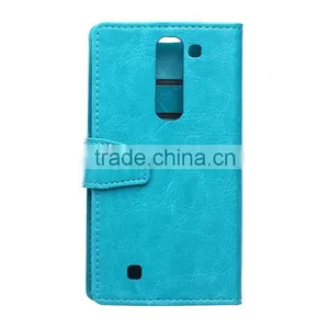 Wholesale Flip Cover Leather Case For LG AKA F520 ,For LG AKA F520 Book Cover Stand Case thumbnail-5