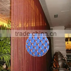 Hanging Aluminum Alloy Metal Chain Link Curtains for Door thumbnail-5