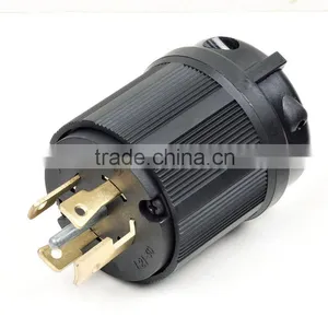 UL NEMA L21-30P Generator Twist Locking Plug thumbnail-1