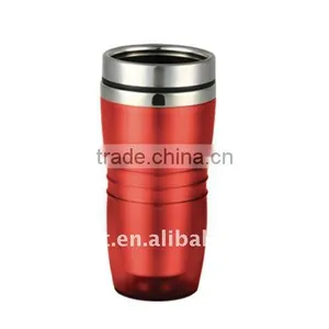 Double Wall Plastic Travel Mug&stainless Steel Mug thumbnail-1