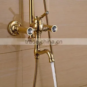 Luxury Gold Bath Shower Set thumbnail-6