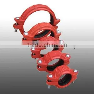 Red Ductile Iron Grooved Pipe Fittings thumbnail-5